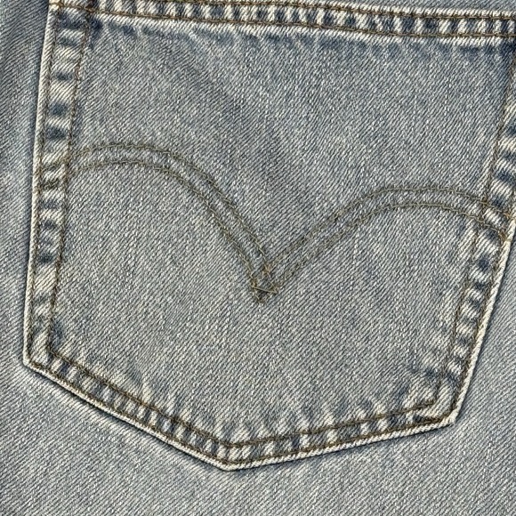 Levi's Mens 505‎ Stright Fit Straight Leg Jeans 40x32(30) Stonewash - Picture 13 of 16